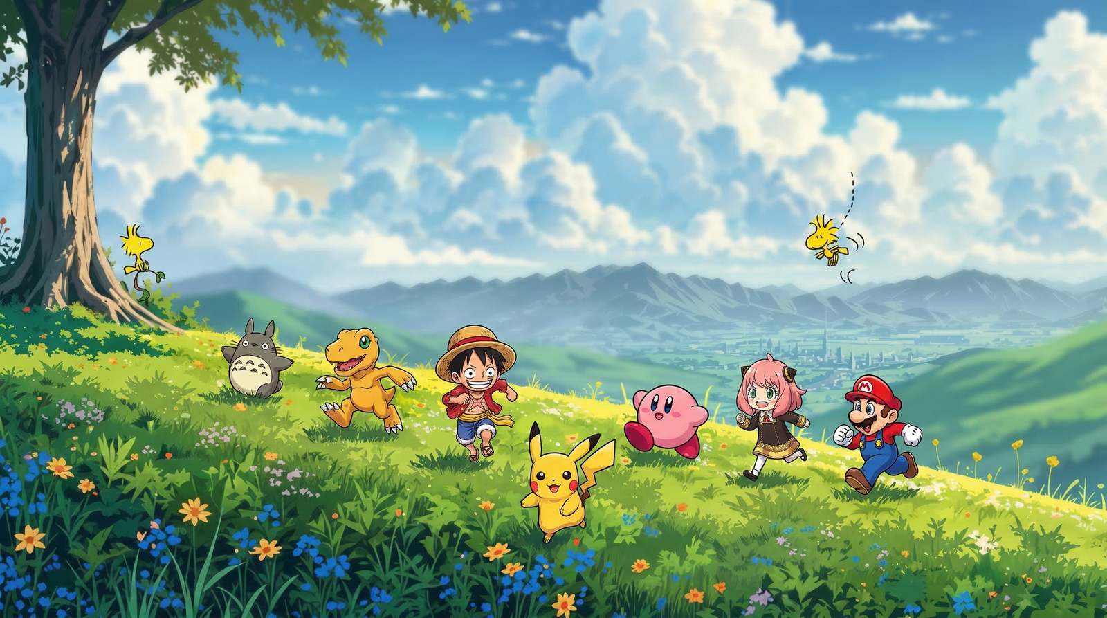 Personajes anime: Naruto, Goku, Pikachu y más